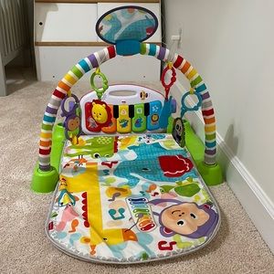 Fisher Price Kick n Play Piano Gym Infant Baby Play Mat Tummy Time
